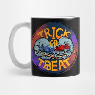 Trick or Treat Halloween Fun Candy Lover Graphic Tee Mug